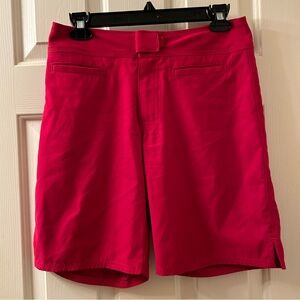 Patagonia Womens Kokawe Shorts 8.5” High Rise Size 4 Real Red